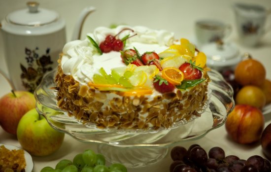 tort okrągły śmietanowy #1